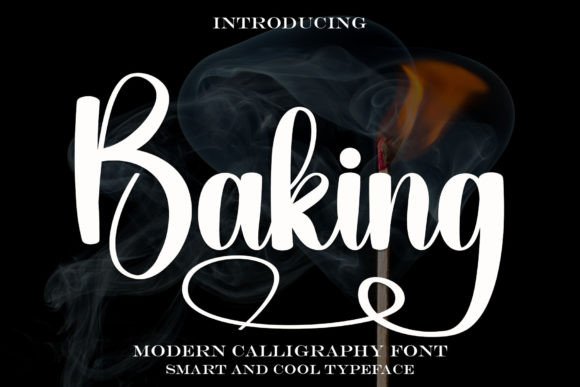 Baking: Elevating Design with Handwritten Elegance