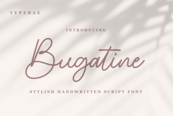 Bugatine: Elevate Your Brand with Handwritten Elegance