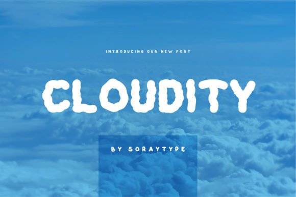 Cloudity: Elevate Your Designs with Whimsical Typography