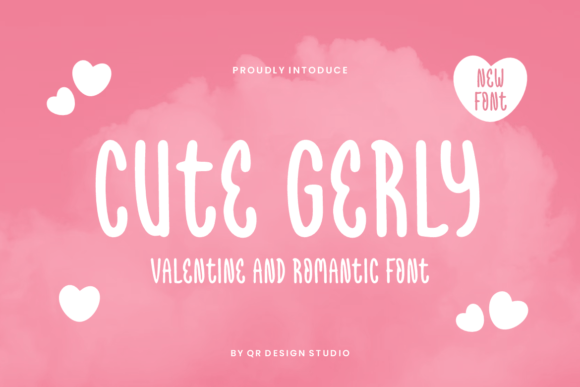 Cute Gerly: A Handwritten Font for Joyful Design