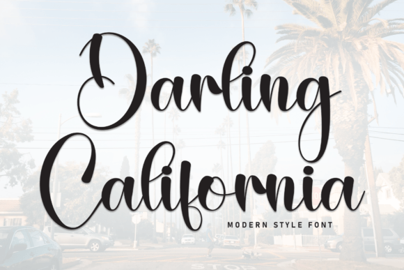 Darling California: A Handwritten Font for Authentic Design