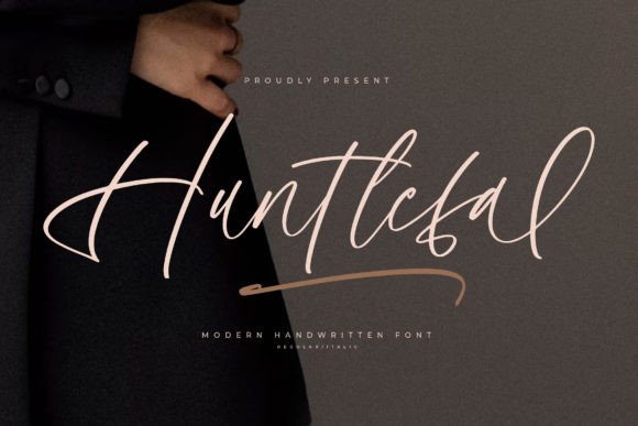 Discover Huntlefal: The Handwritten Font for Modern Design