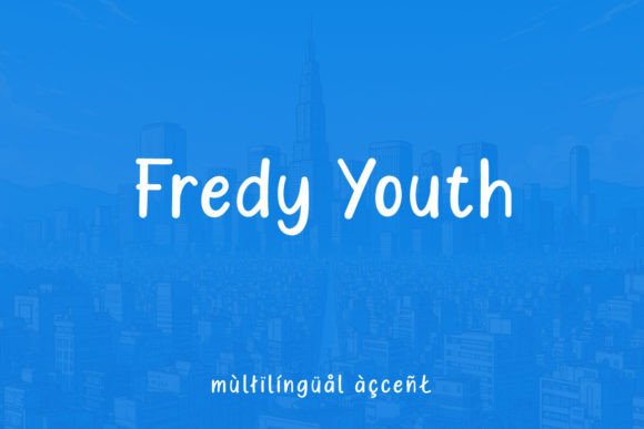 Discovering Fredy Youth: A Modern Handwritten Font