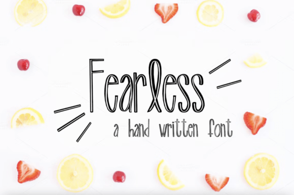Embrace Bold Design with the Fearless Font
