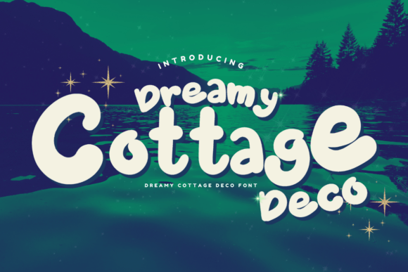 Embrace Rustic Elegance with Dreamy Cottage Deco Typography