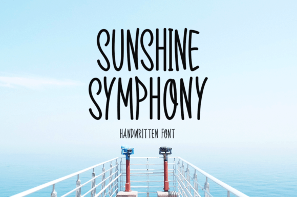 Exploring the Elegance of the Sunshine Symphony Typeface