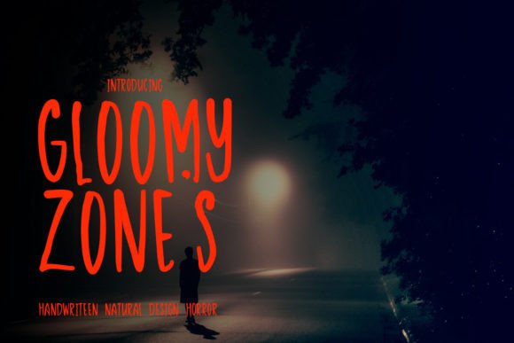 Gloomy Zones: A Sweet Handwritten Font for Modern Design