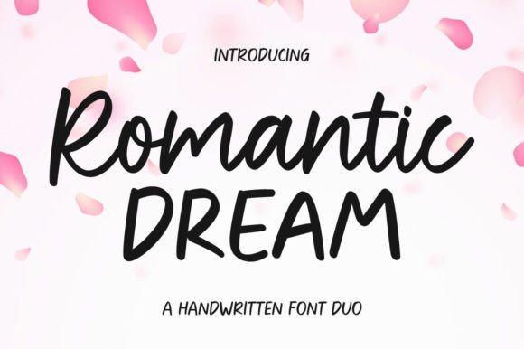 Romantic Dream: A Dual Font System for Elegant Design