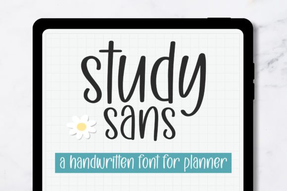 Study Sans: A Sweet Handwritten Font for Modern Design