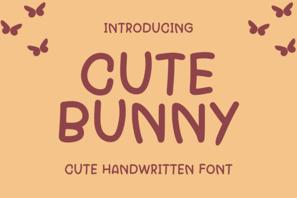 The Cute Bunny Font: A Playful Touch for Modern Design